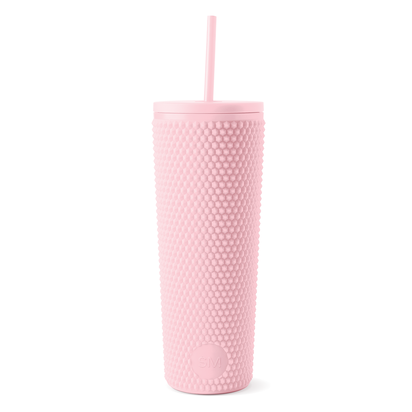 Textured Plastic Classic Tumbler with Straw Lid
