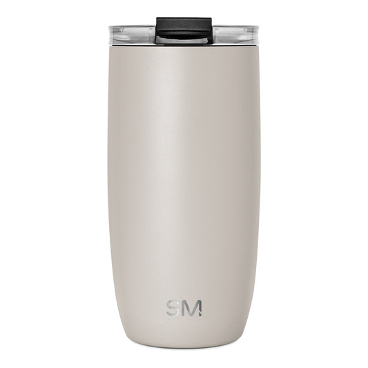 Voyager Tumbler with Clear Flip Lid & Straw