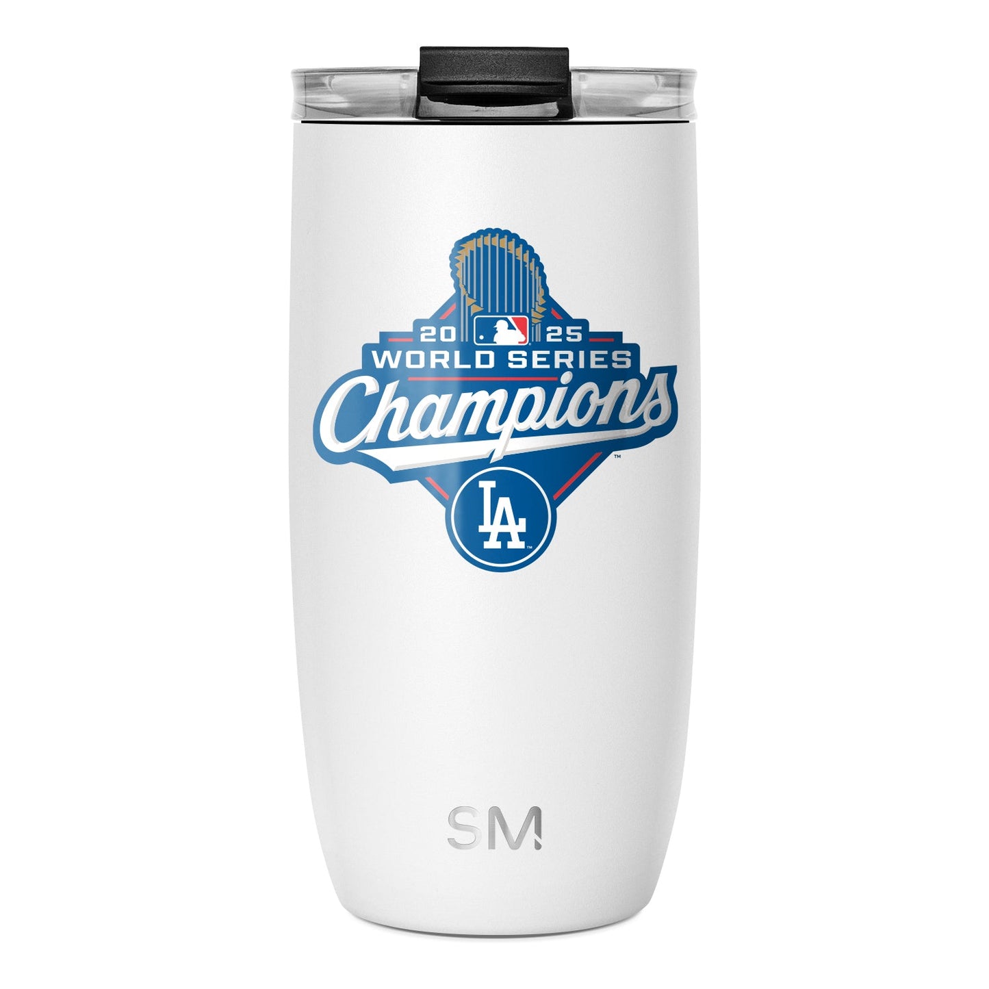 MLB Voyager Tumbler with Clear Flip Lid & Straw