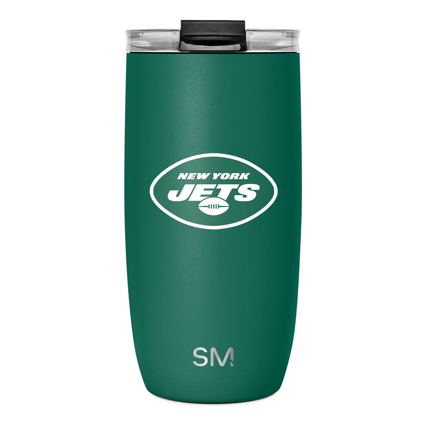 NFL Voyager Tumbler with Clear Flip Lid & Straw