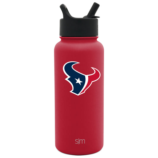 NFL Summit Insulated Water Bottle with Straw Lid