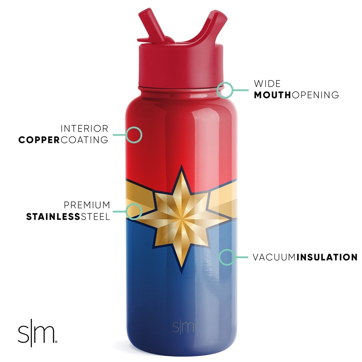 Marvel Summit Water Bottle