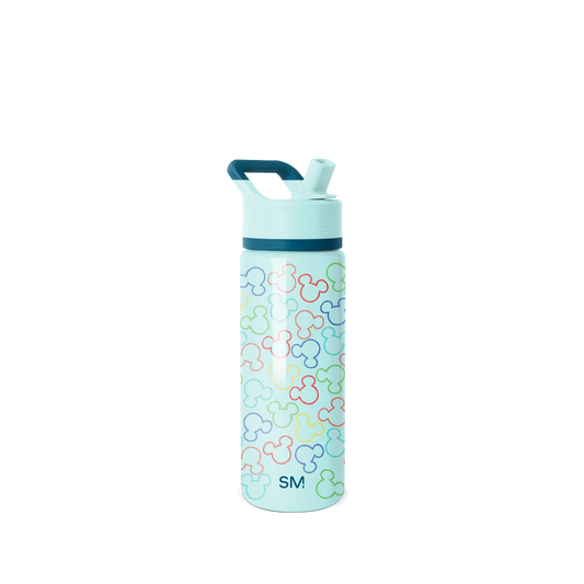 Summit Kids Water Bottle with Straw Lid