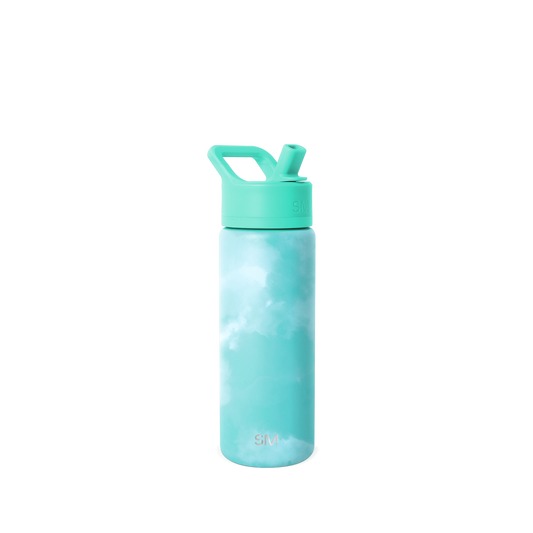 Summit Water Bottle with Straw Lid