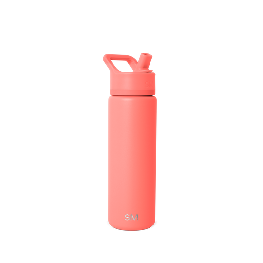 Summit Water Bottle with Straw Lid