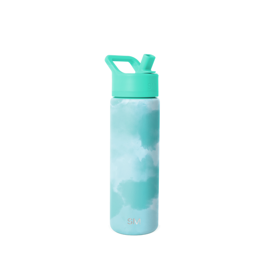 Summit Water Bottle with Straw Lid