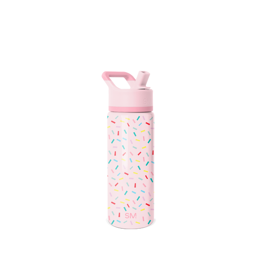 Summit Kids Water Bottle with Straw Lid