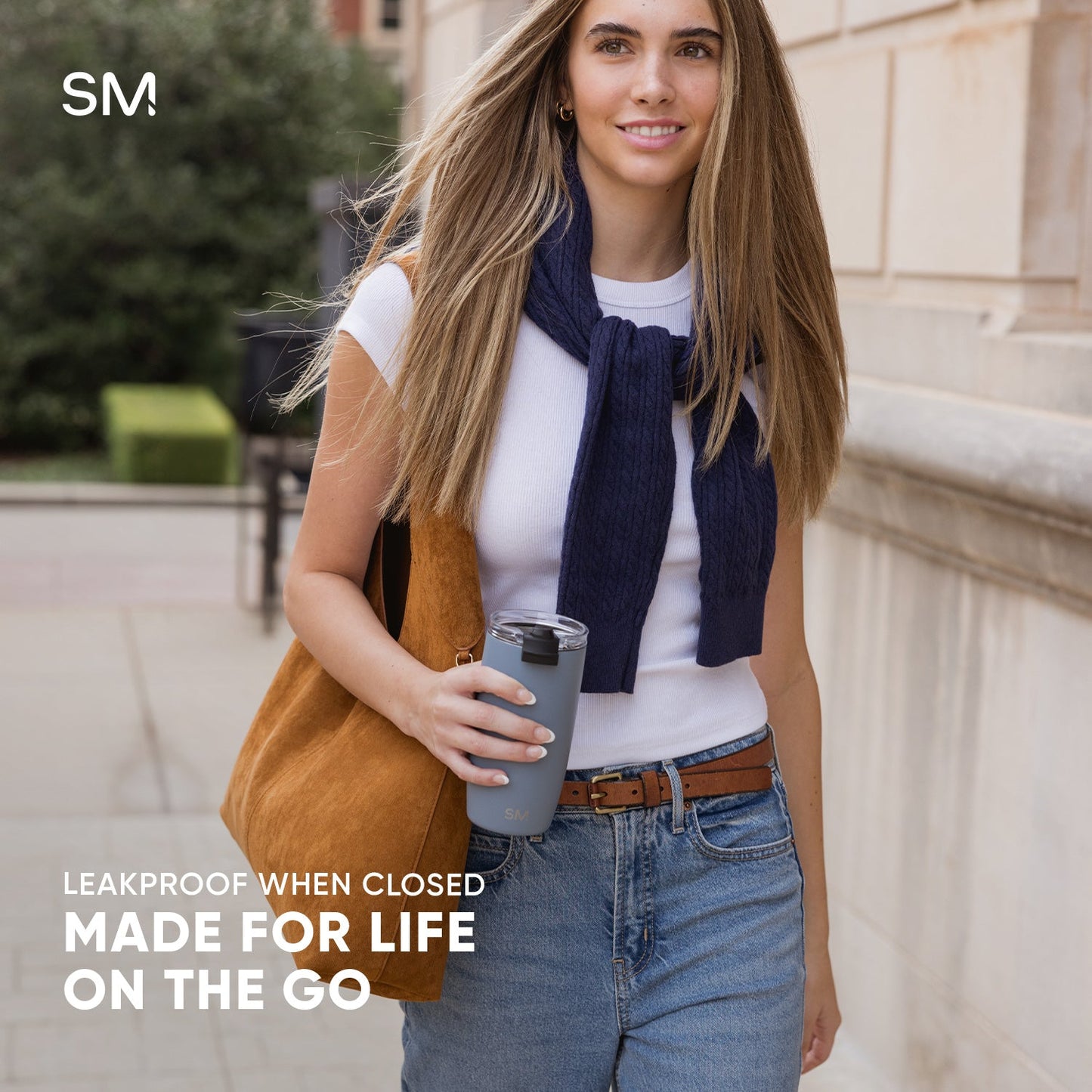 Voyager Tumbler with Clear Flip Lid & Straw